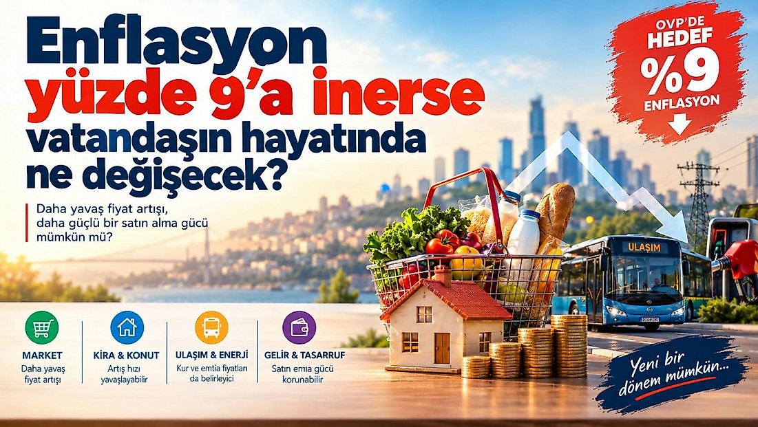 Enflasyon yüzde 9’a inerse vatandaşın hayatında ne değişecek?