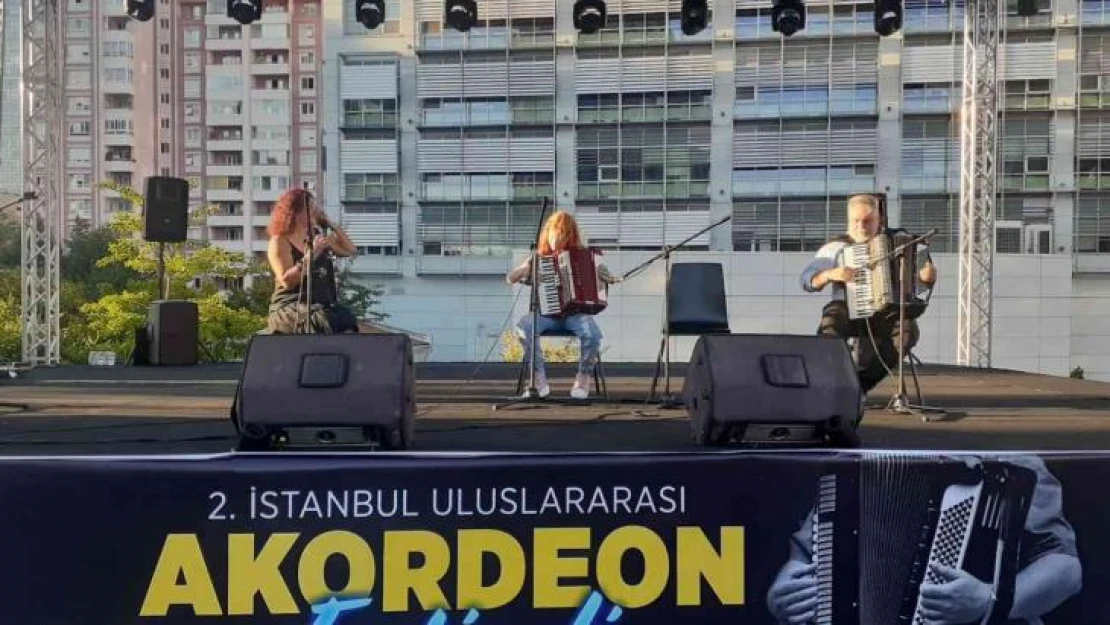 '2. İstanbul Uluslararası Akordeon Festivali' ile Ataşehir'de akordeon rüzgarı esti