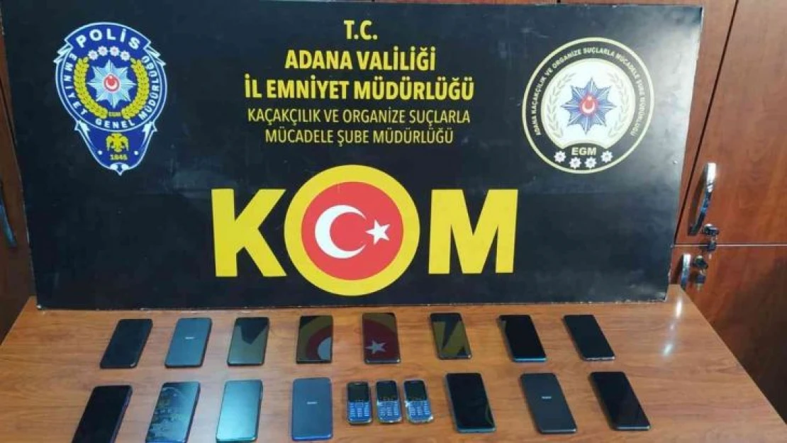 Adana'da kaçakçılık operasyonu