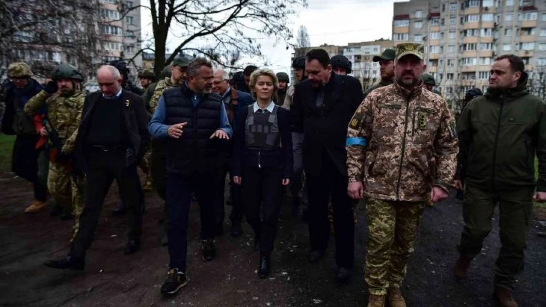 Avrupa Komisyonu Başkanı Leyen: 'Bucha'da insanlığımızın parçalandığını gördük'