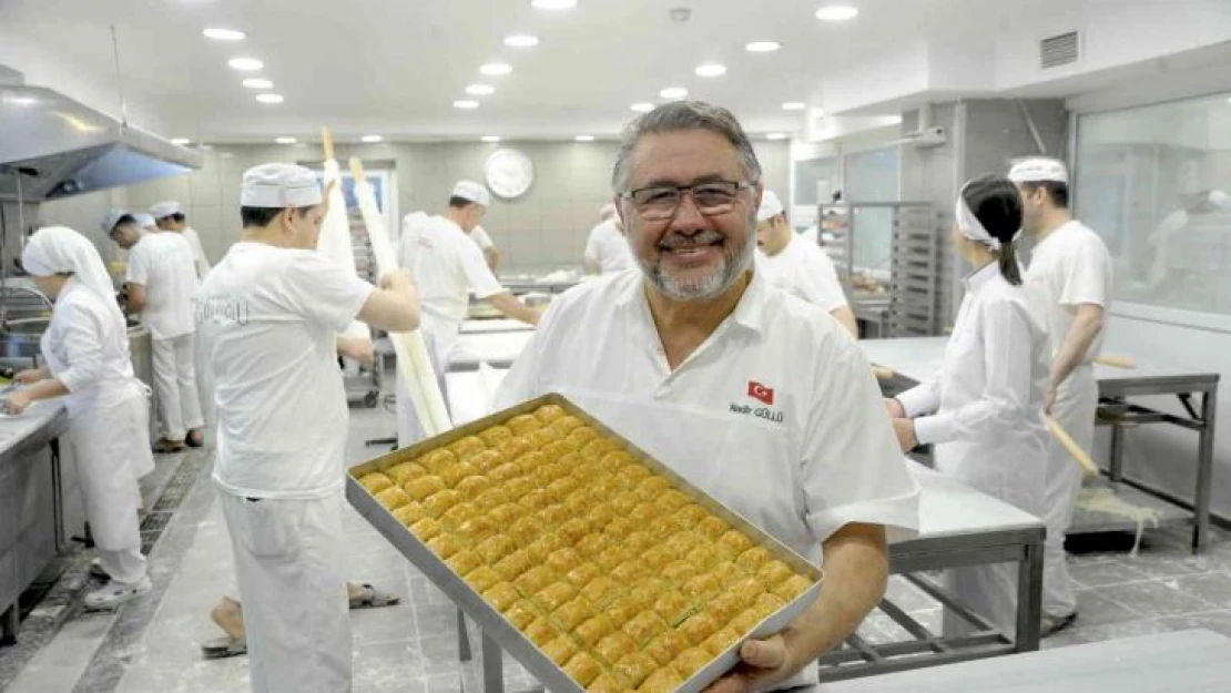 Bayram baklavaları hazır