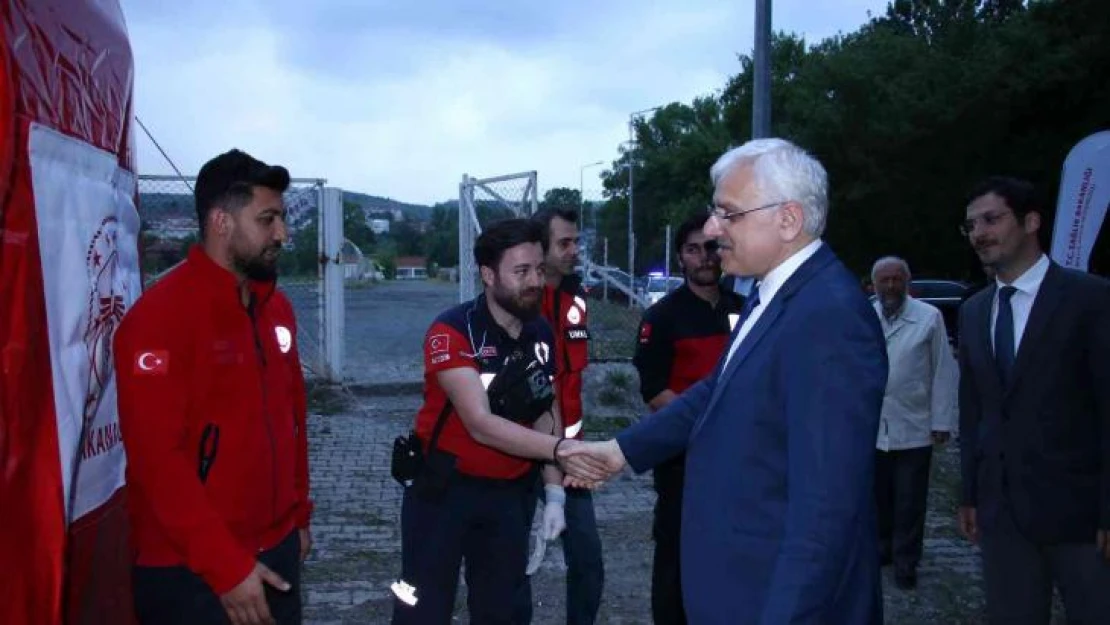 Bolu'da gerçeğini aratmayan kaza tatbikatı