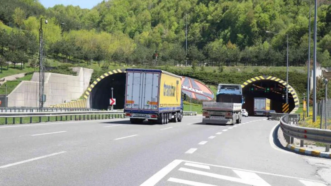 Bolu Dağı Tüneli'nin İstanbul yönü 35 gün trafiğe kapatılacak