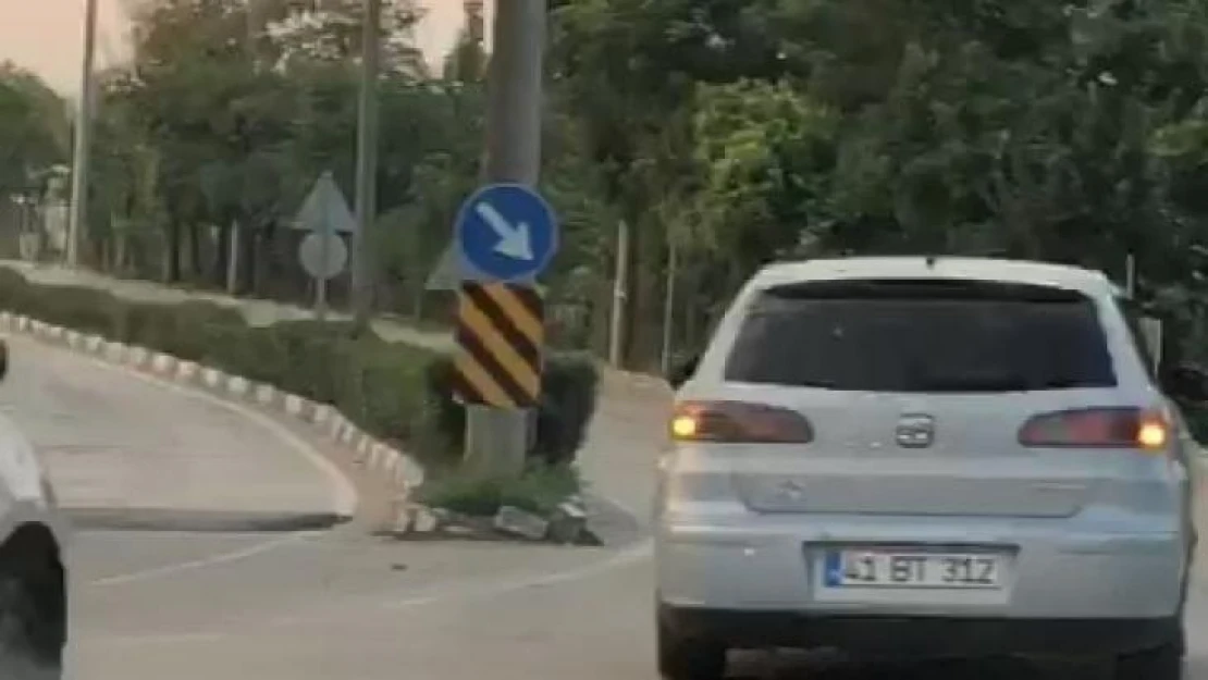 Bursa'da düğün konvoyu trafiği tehlikeye düşürdü