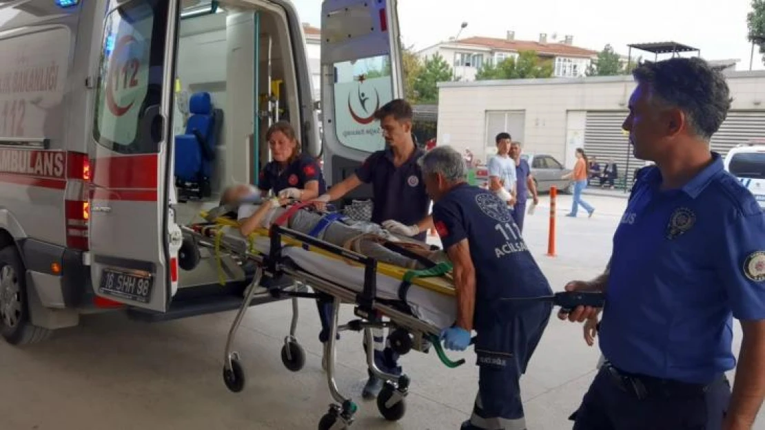 Bursa'daki feci kaza araç kamerasında