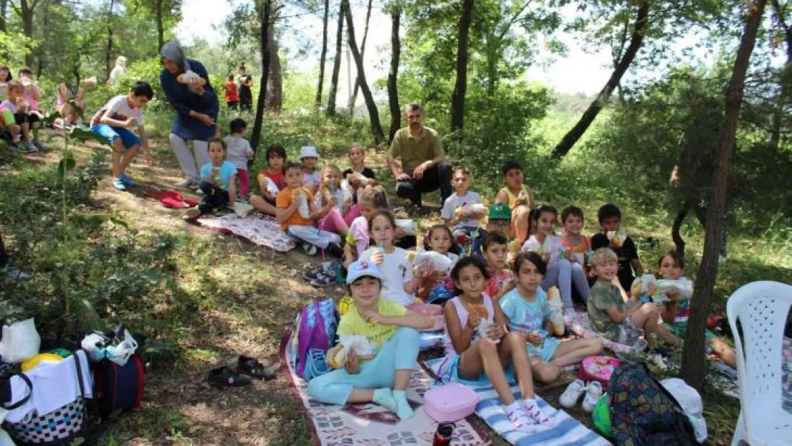 Çan Cumhuriyet İlkokul öğrencileri piknikte buluştu