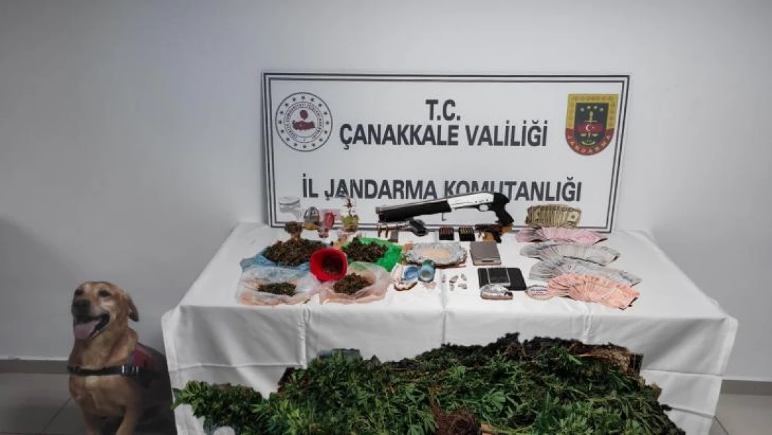 Çanakkale'de uyuşturucu operasyonu