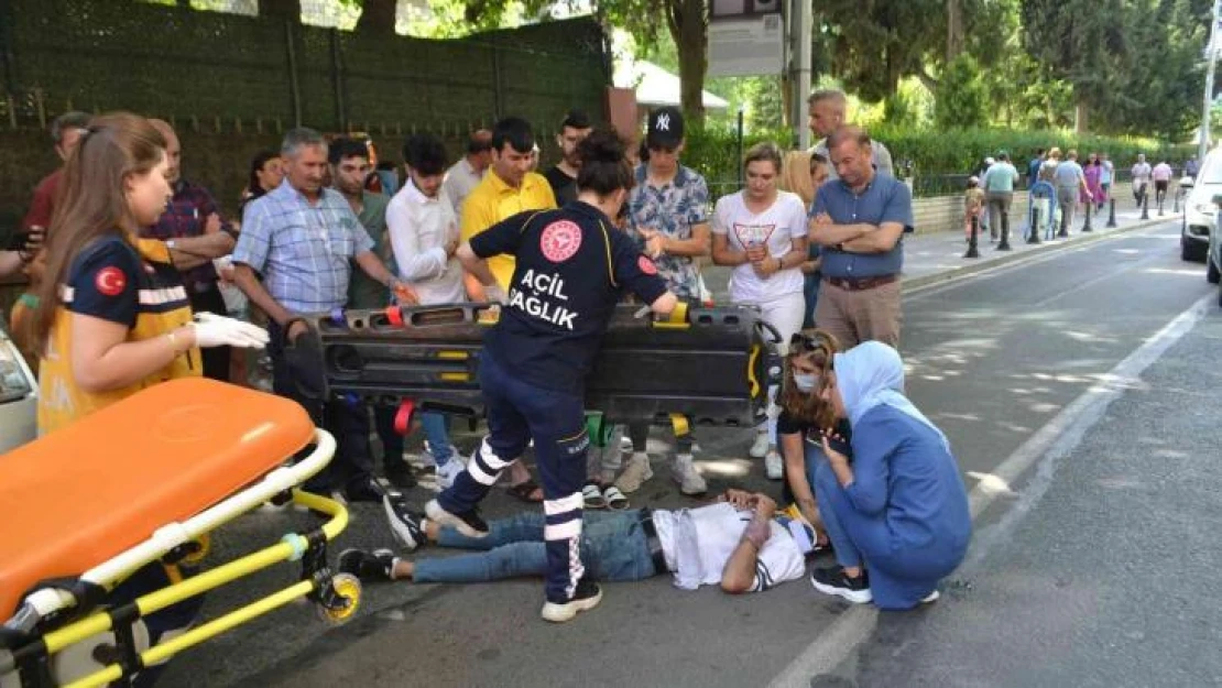 Çorlu'da trafik kazası: 1 yaralı
