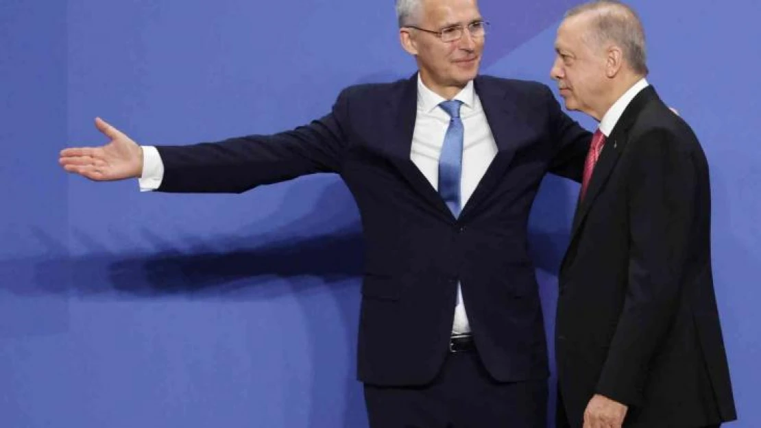 Cumhurbaşkanı Erdoğan, NATO Zirvesi'nin ikinci günü için fuar alanında