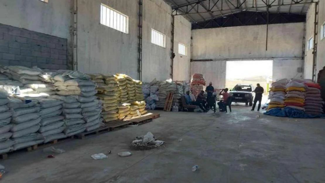 Elazığ'da 54 ton sahte gübre ele geçirildi