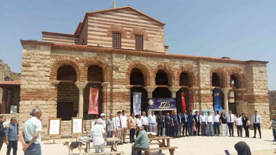 Enez Fatih Camii'nde Ayasofya Vakfiyesi sergilendi