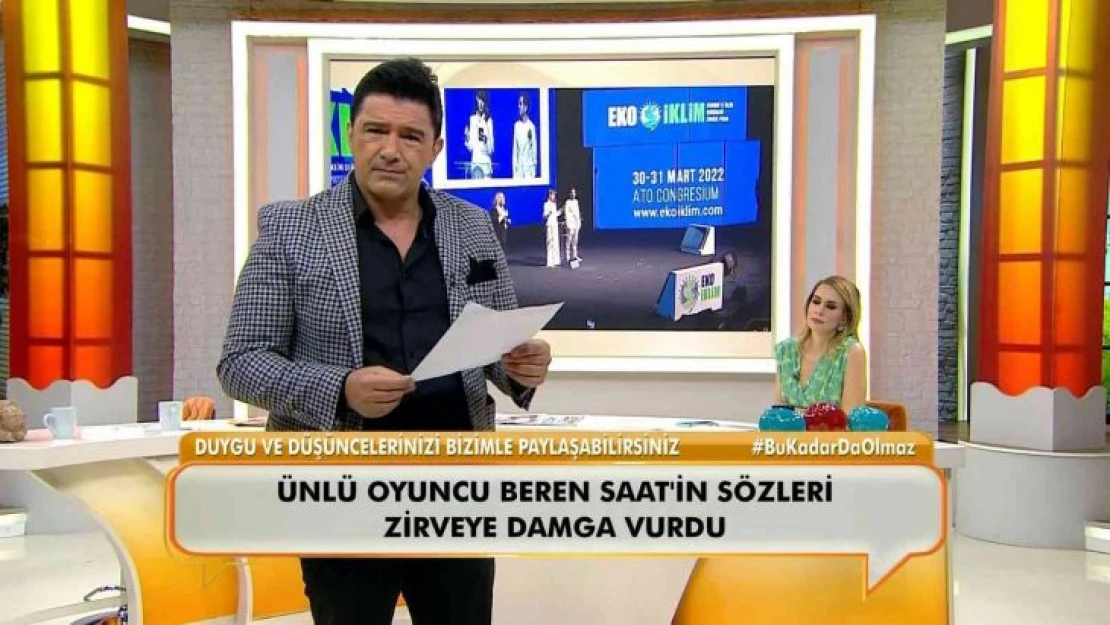 Hakan Ural, Beren Saat'in açıklamalarına tepki gösterdi