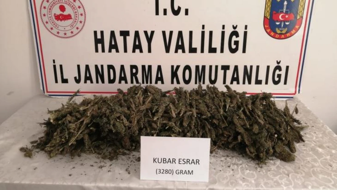 Hatay'da uyuşturucu operasyonu