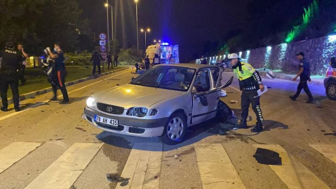 Karabük'te feci kaza: 2 ölü, 2 yaralı