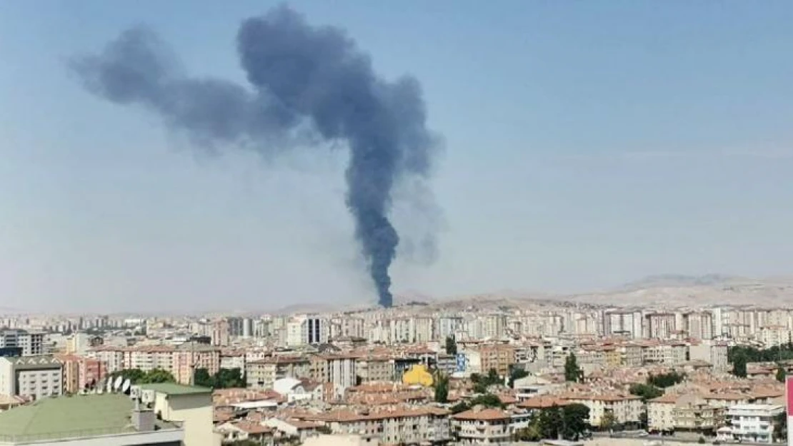 Kayseri Şeker Fabrikası'nda korkutan yangın