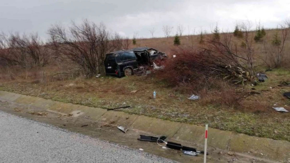 Kırklareli'nde trafik kazası: 1 ölü, 6 yaralı