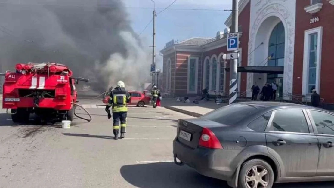 Kramatorsk'taki tren istasyonu saldırısında can kaybı 50'ye yükseldi