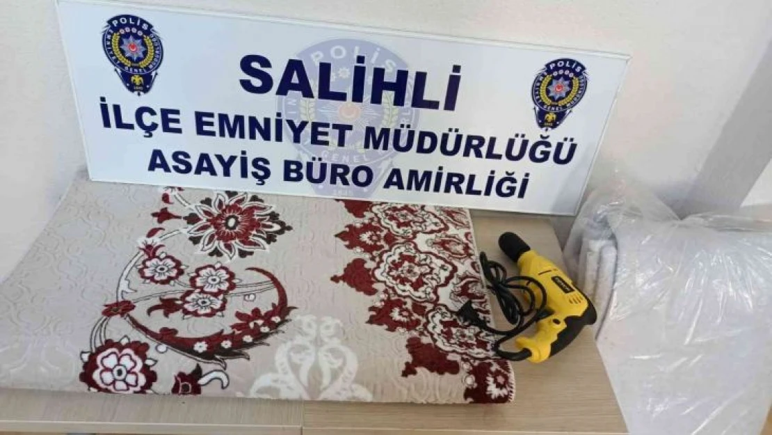 Manisa'da matkap hırsızları tutuklandı