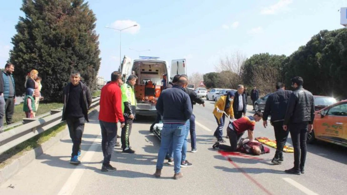 Manisa'da otomobilin çarptığı bisiklet sürücüsü hayatını kaybetti