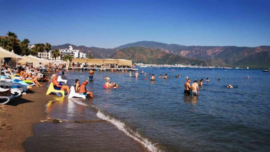 Marmaris'te tatil sezonu devam ediyor