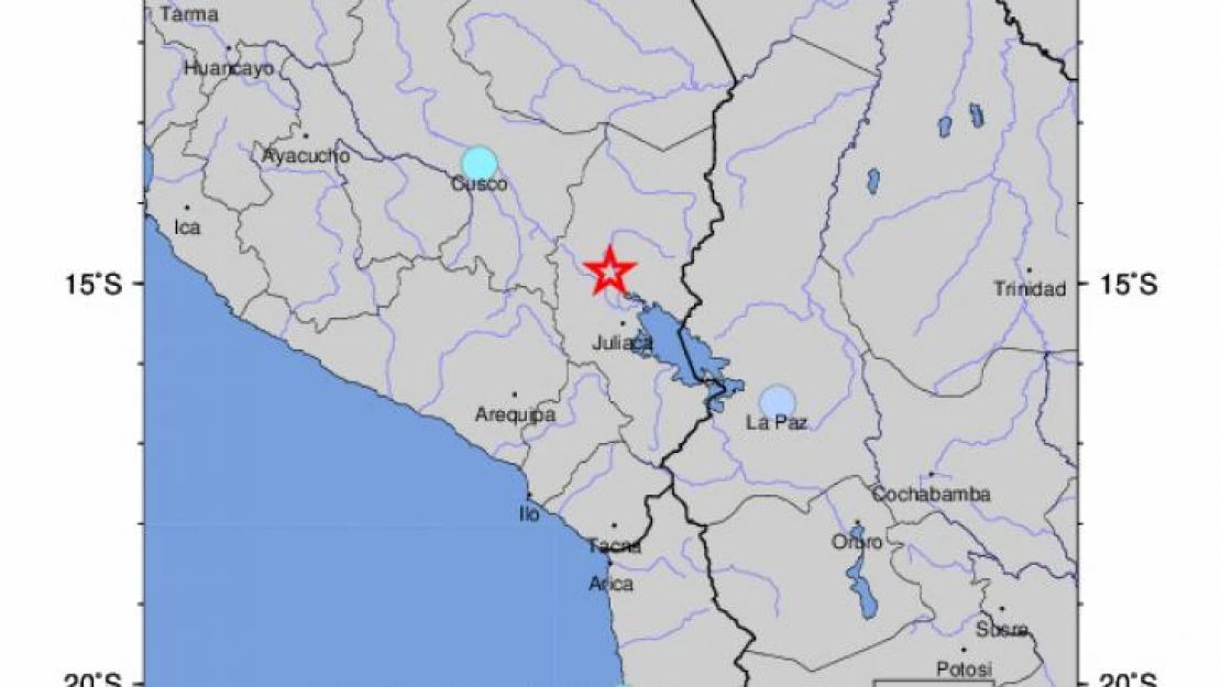 Peru'da 7.2 büyüklüğünde deprem