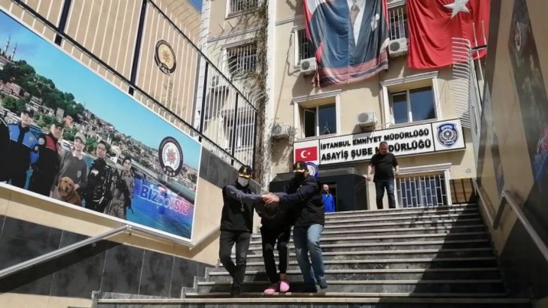 Polis memurunu kafasına cisim atarak şehit eden zanlı adliyeye sevk edildi