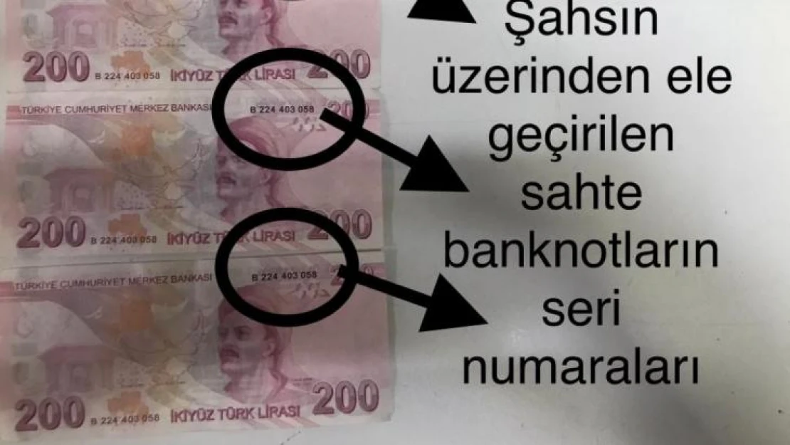 Sancaktepe'de sahte para ile televizyon satın alan şahıs yakayı ele verdi