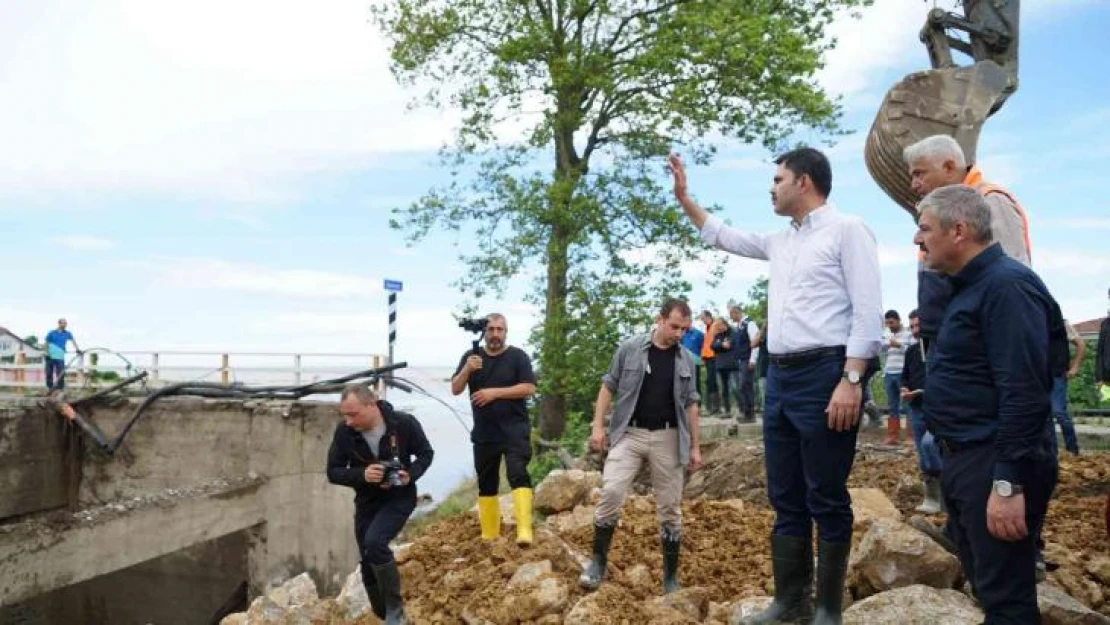 Sele maruz kalan Kastamonu'da yaraların sarılması için çalışmalar başladı