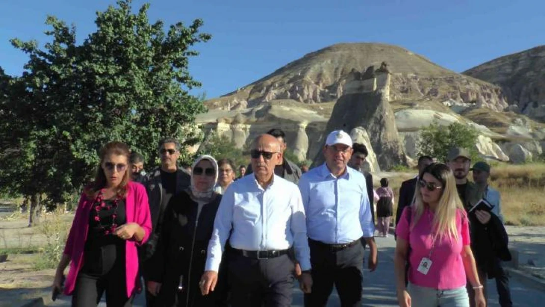 Tarım ve Orman Bakanı Kirişci Kapadokya'yı gezdi