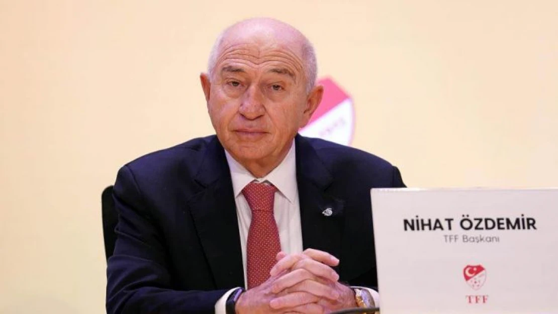 TFF Başkanı Nihat Özdemir istifa etti