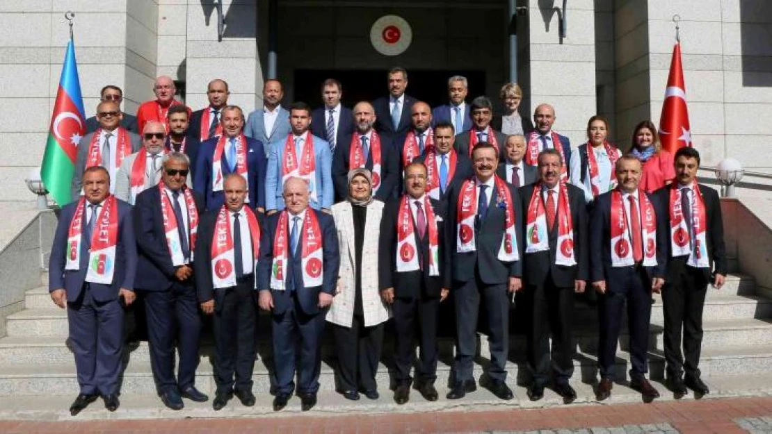 TOBB Başkanı Hisarcıklıoğlu'na Azerbaycan 'Dostluk Nişanı'