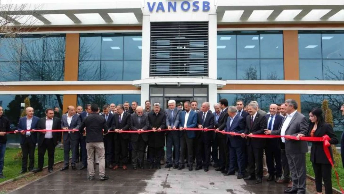 Van OSB'de 20 milyon Euro'luk yatırımın temeli atıldı
