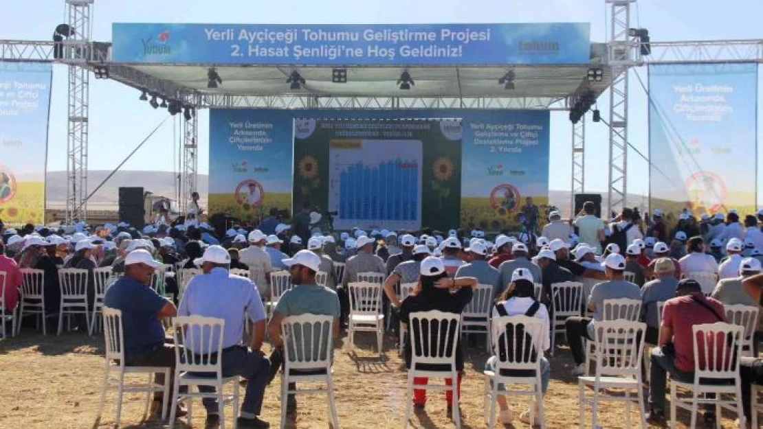 Yerli Ayçiçeği Tohumu Geliştirme ve Çiftçi Destekleme Projesi Konya'da devam ediyor