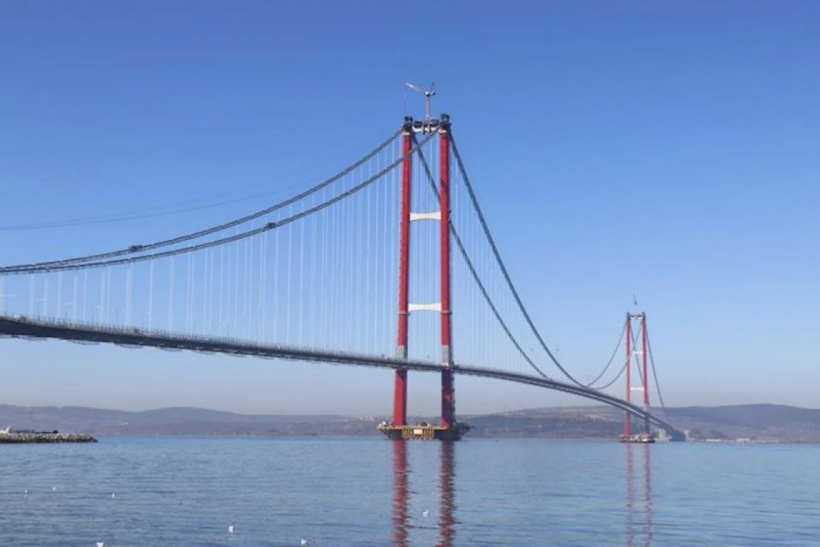 Çanakkale Boğazı gerdanlığına kavuştu