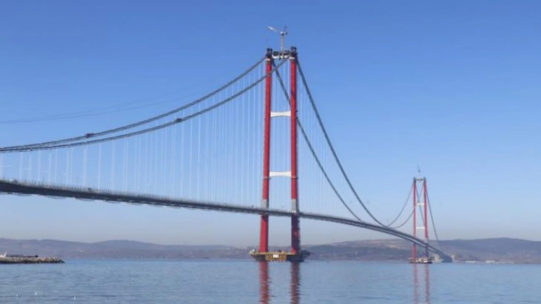 Çanakkale Boğazı gerdanlığına kavuştu