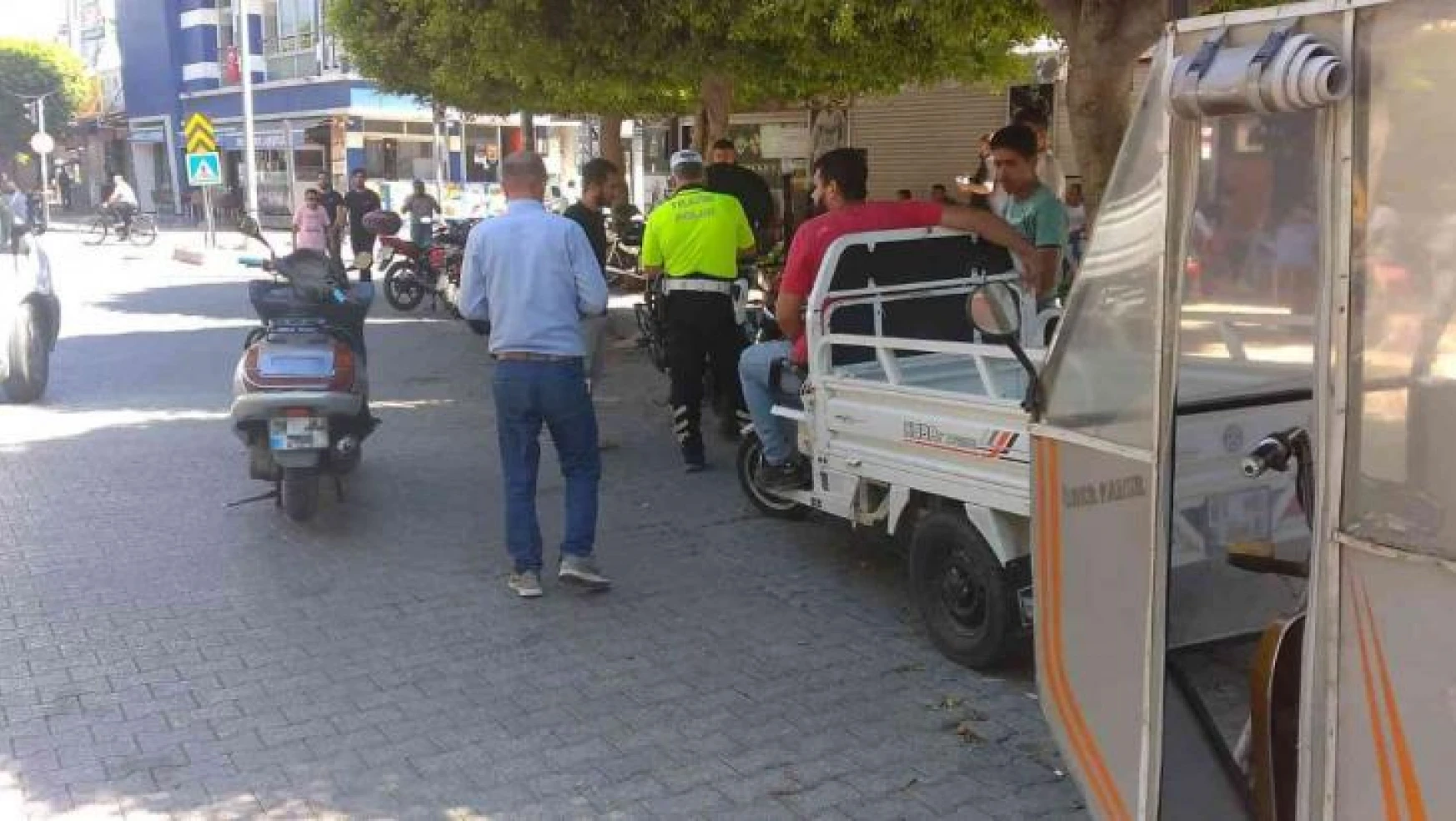 Adana'da kapkaç ve suçlarda kullanılan plakasız motosiklet uygulaması