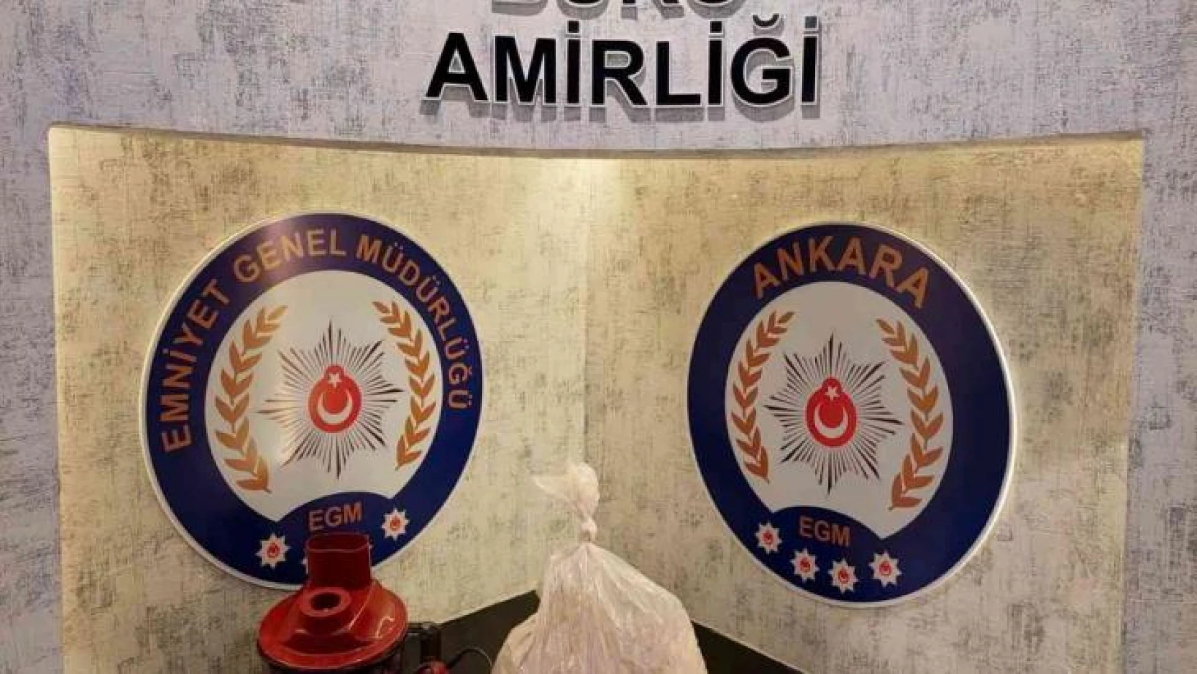 Ankara'da 6 kilo 220 gram eroin ele geçirildi