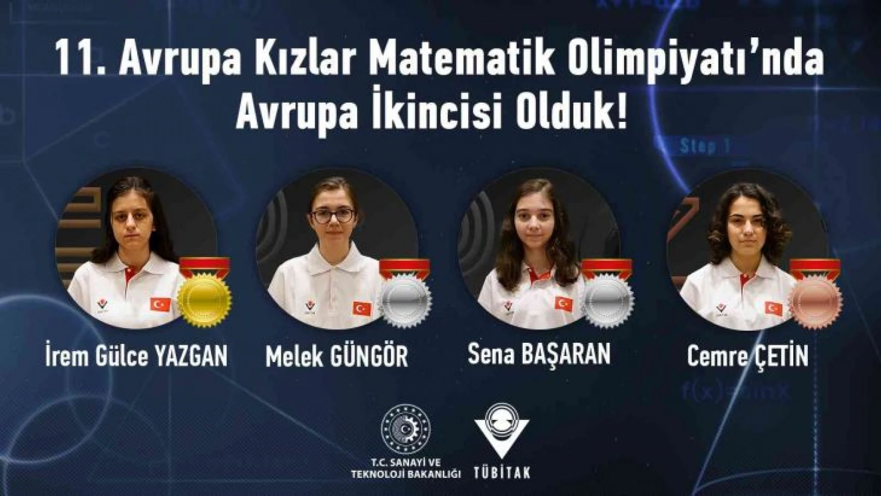 Avrupa Kızlar Matematik Olimpiyatı'nda tarihi başarı