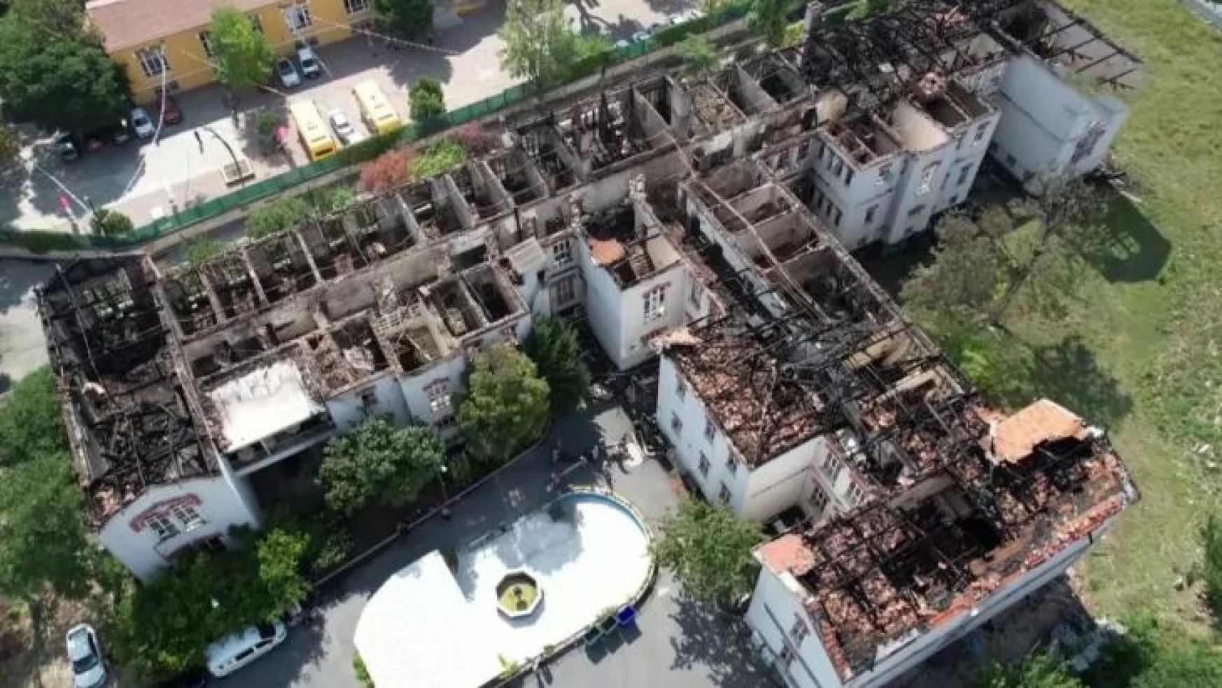 Balıklı Rum Hastanesi'nde çıkan yangına ilişkin soruşturma başlatıldı