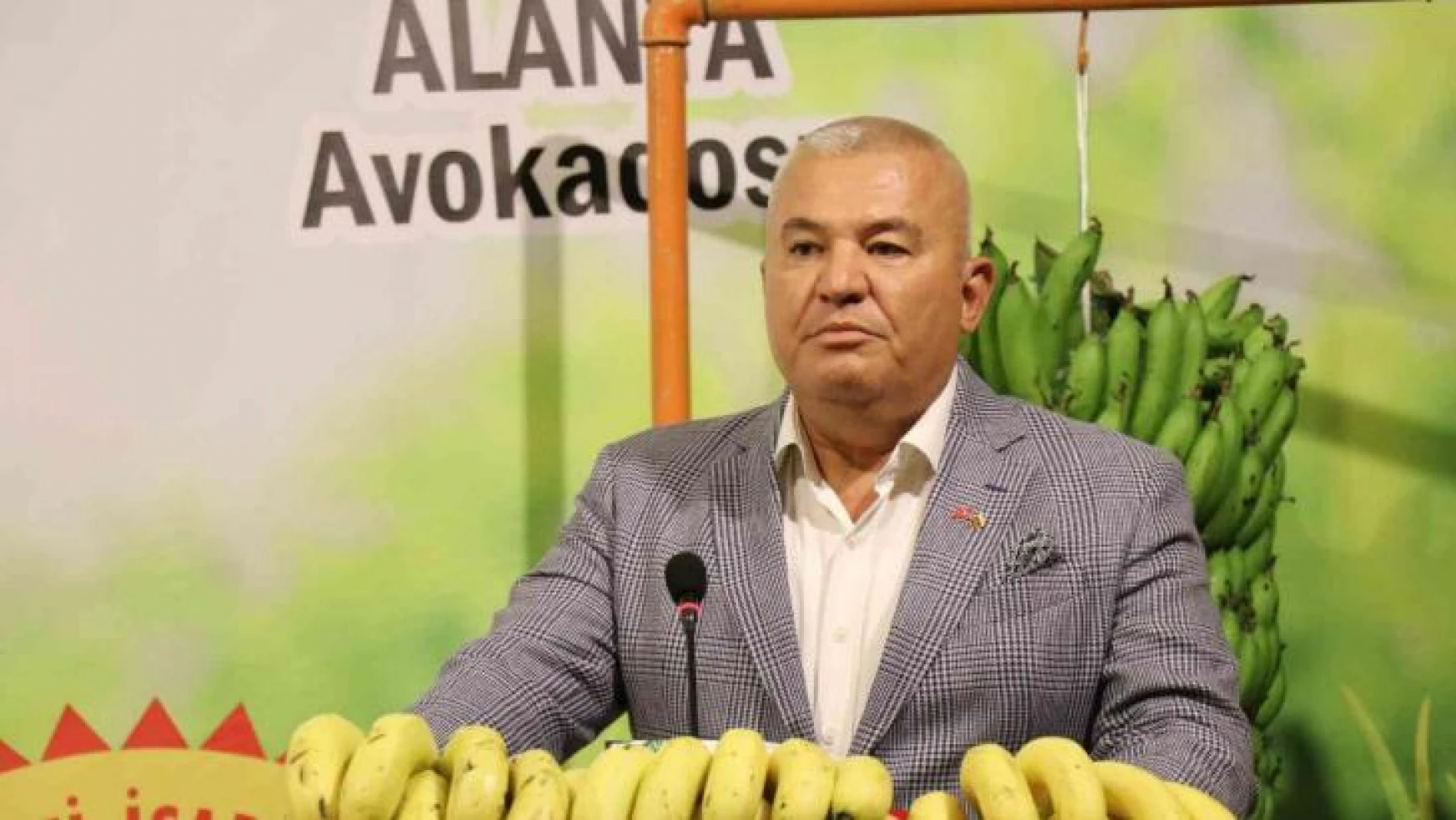 Başkan Şahin: 'Alanya'da üretilen muz, Türkiye'nin her yerinde Alanya muzu olarak satılacak'