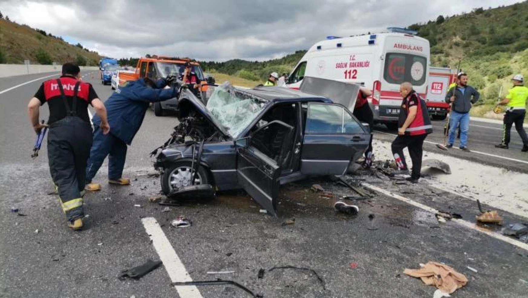 Çankırı'daki kazada hayatını kaybedenlerin sayısı 2'ye yükseldi