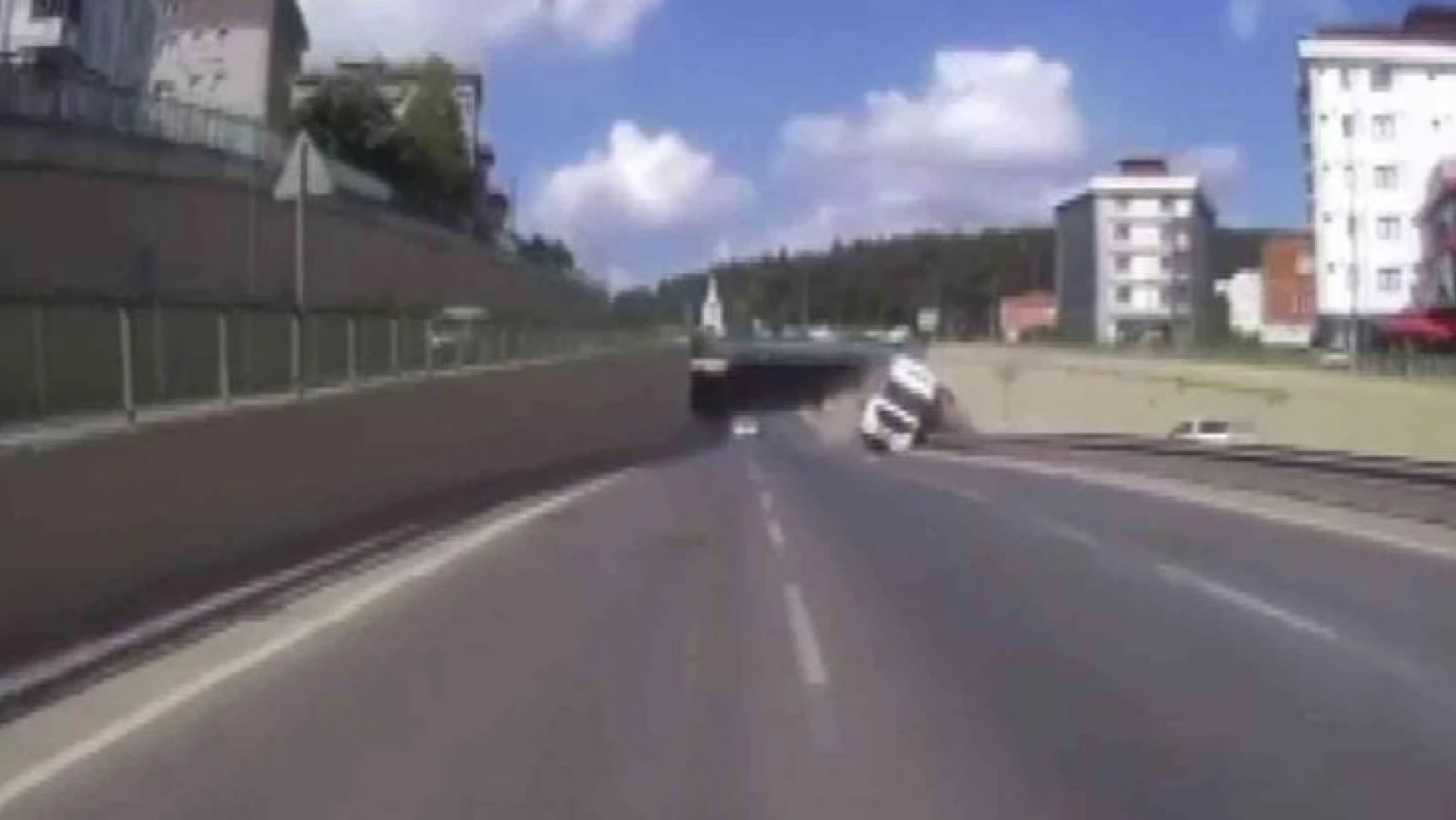 Çekmeköy'deki hafriyat kamyonu kazasına ilişkin yeni görüntüler ortaya çıktı