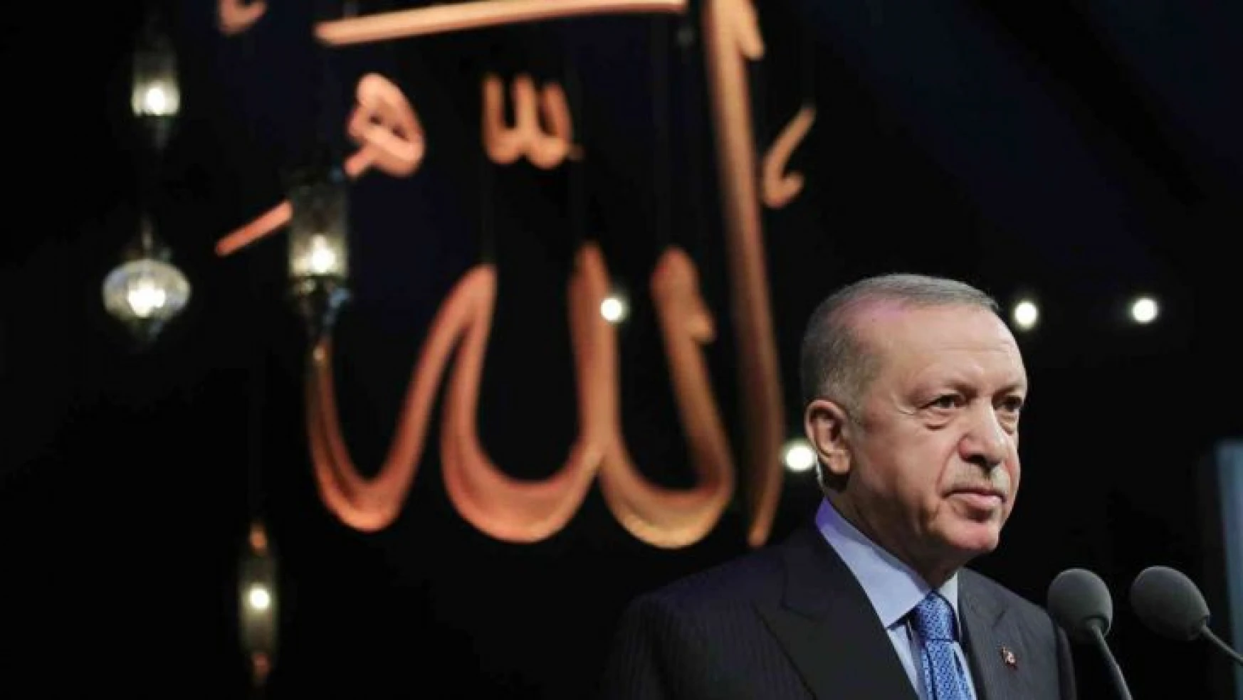 Cumhurbaşkanı Erdoğan: 'Ayasofya-i Kebir Camii'ni aslına rücu ettirerek milletimiz üzerinde oynanan kirli oyunu tümüyle bozduk'