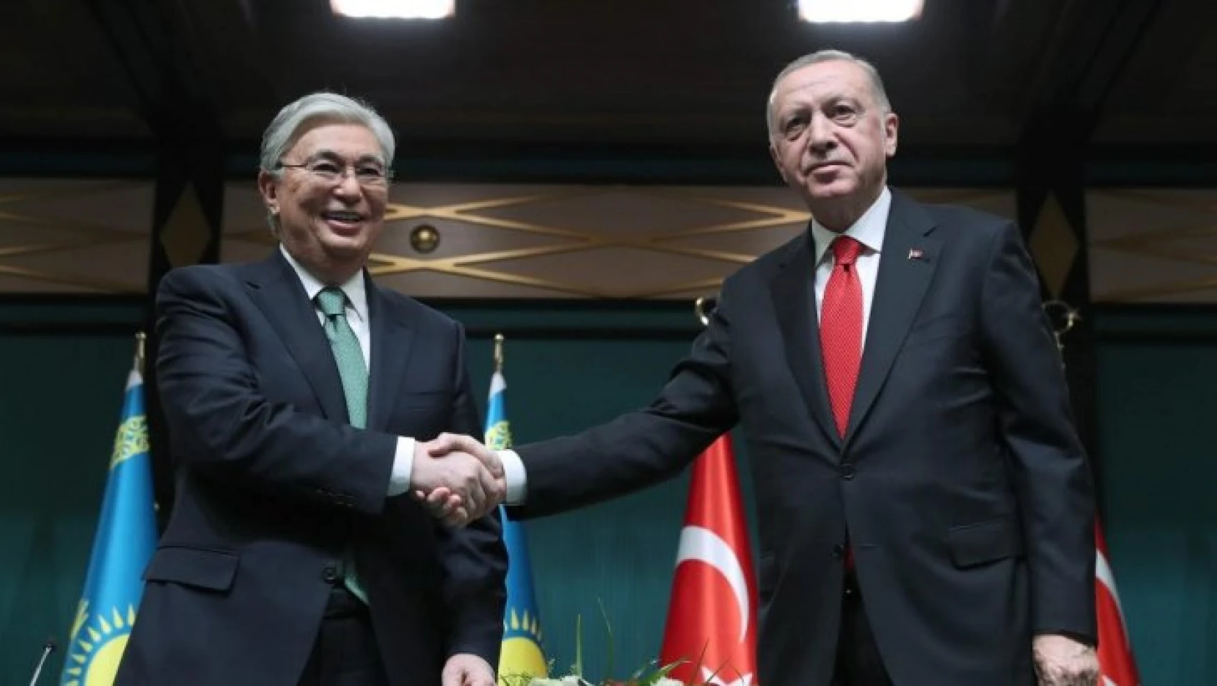 Erdoğan: Kazakistan'la hedeflenen ticaret hacmi 10 milyar dolar