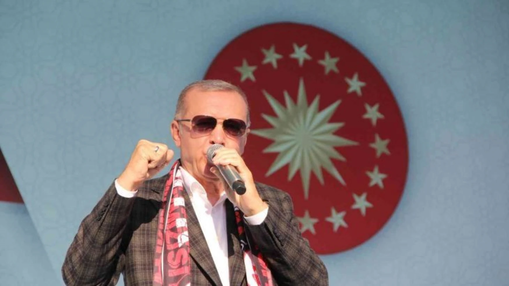 Cumhurbaşkanı Erdoğan: 'Millete hizmetten nasibi olmayanlara inat eserlerimizle mührümüzü vurmayı sürdüreceğiz'
