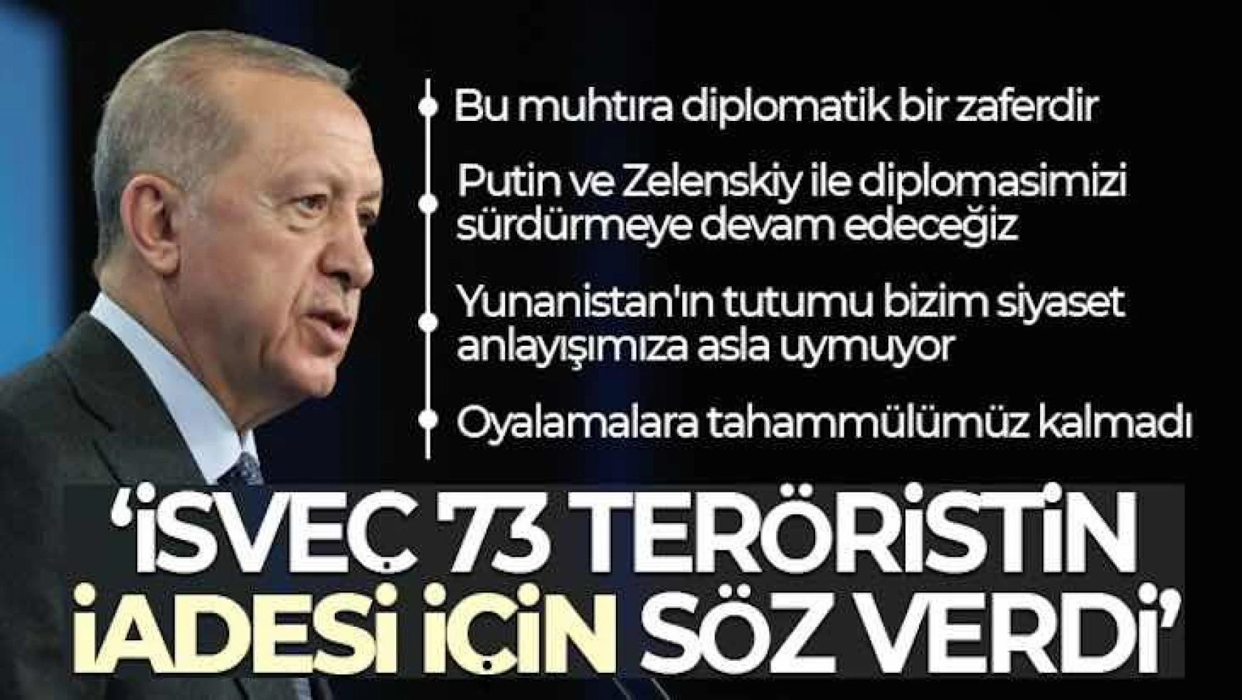 Cumhurbaşkanı Erdoğan'dan NATO zirvesi sonrası dünyaya çarpıcı mesajlar