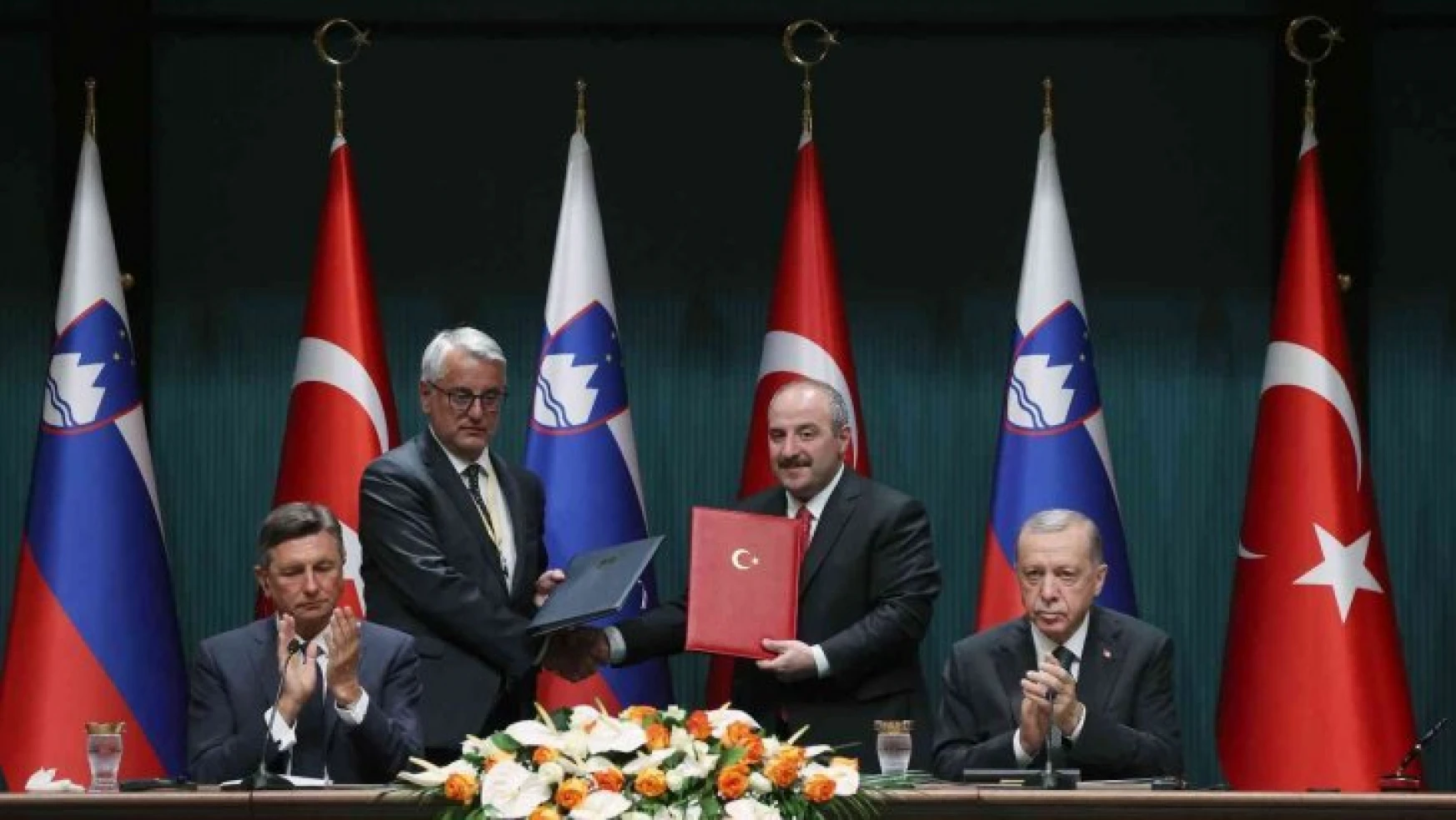Cumhurbaşkanı Erdoğan'dan Slovenya ile savunma sanayinde iş birliği mesajı