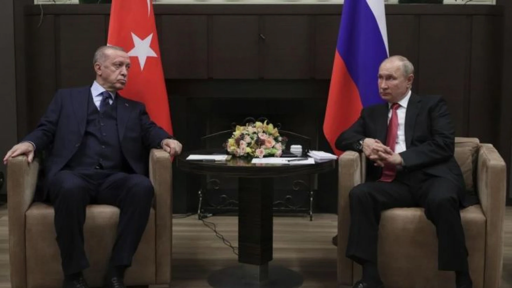 Cumhurbaşkanı Erdoğan Putin ile görüştü