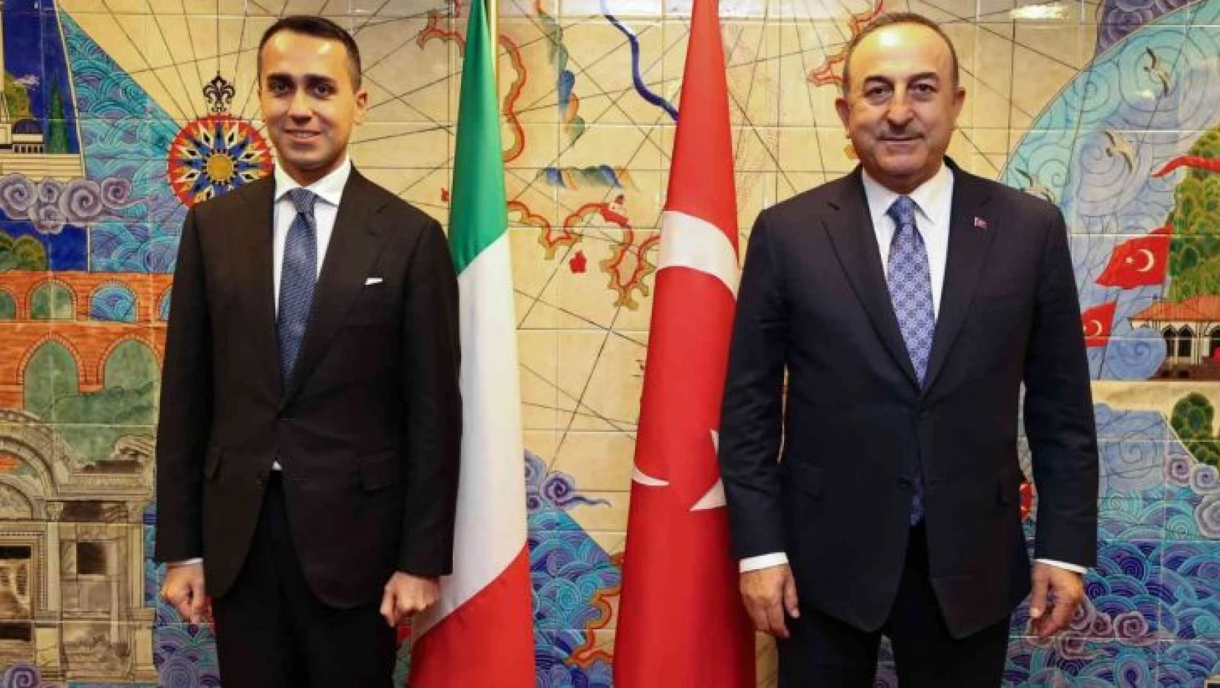 Dışişleri Bakanı Çavuşoğlu, İtalyan mevkidaşı Di Maio ile bir araya geldi