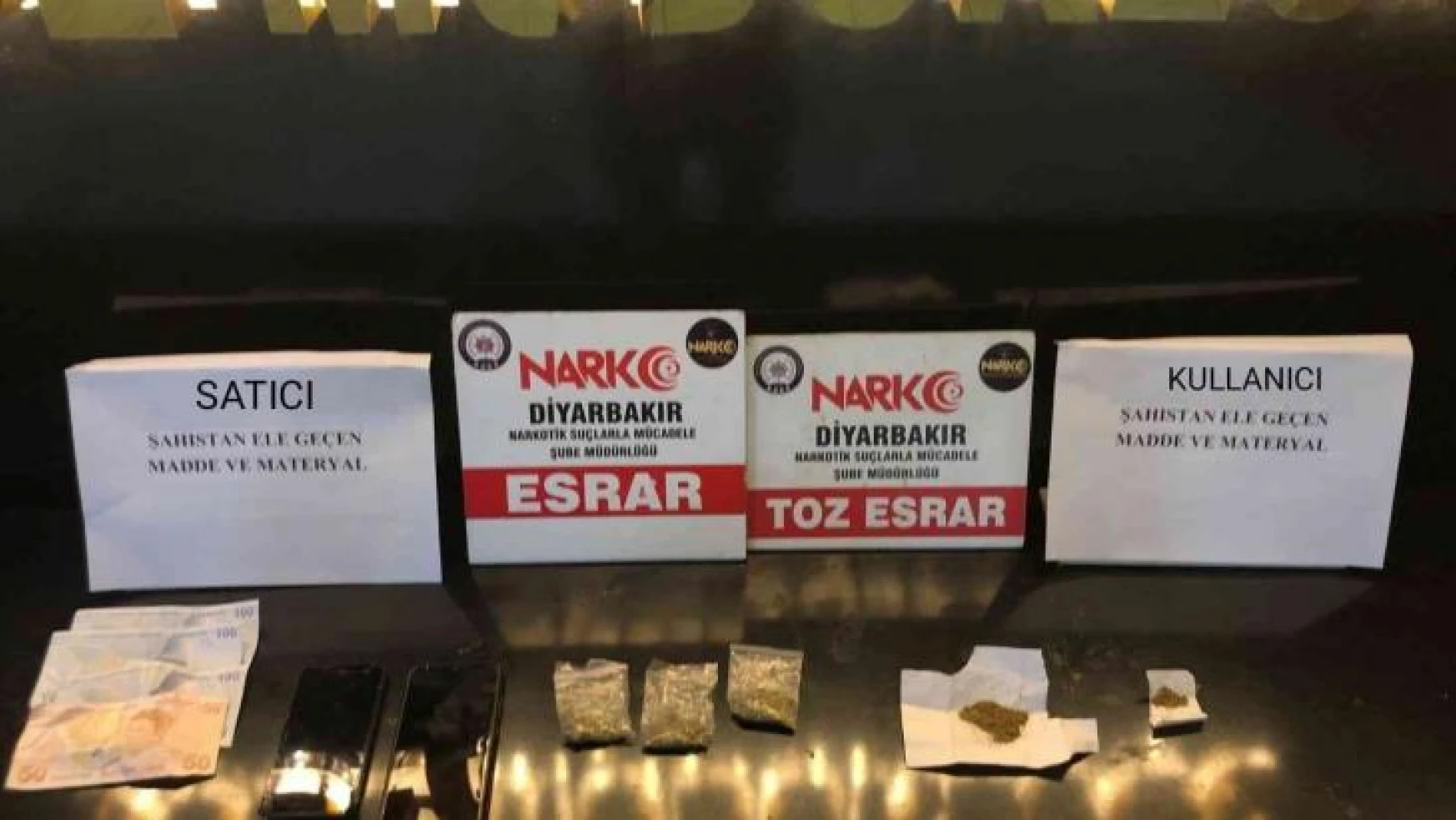 Diyarbakır'da uyuşturucu operasyonunda 2 tutuklama